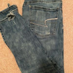 American Eagle jegging ankle super stretch size 14